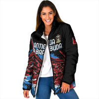 Antigua and Barbuda Cricket Custom Padded Jacket Falcons Wings - Take Off - Wonder Print Shop