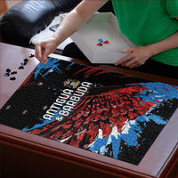 Antigua and Barbuda Cricket Puzzle Falcons Wings - Take Off - Wonder Print Shop