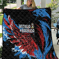 Antigua and Barbuda Cricket Quilt Falcons Wings - Take Off - Wonder Print Shop