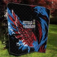 Antigua and Barbuda Cricket Quilt Falcons Wings - Take Off - Wonder Print Shop