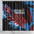Antigua and Barbuda Cricket Shower Curtain Falcons Wings - Take Off - Wonder Print Shop