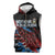 Antigua and Barbuda Cricket Custom Sleeveless Zip Hoodie Falcons Wings - Take Off - Wonder Print Shop