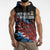 Antigua and Barbuda Cricket Custom Sleeveless Zip Hoodie Falcons Wings - Take Off - Wonder Print Shop