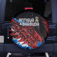 Antigua and Barbuda Cricket Spare Tire Cover Falcons Wings - Take Off - Wonder Print Shop