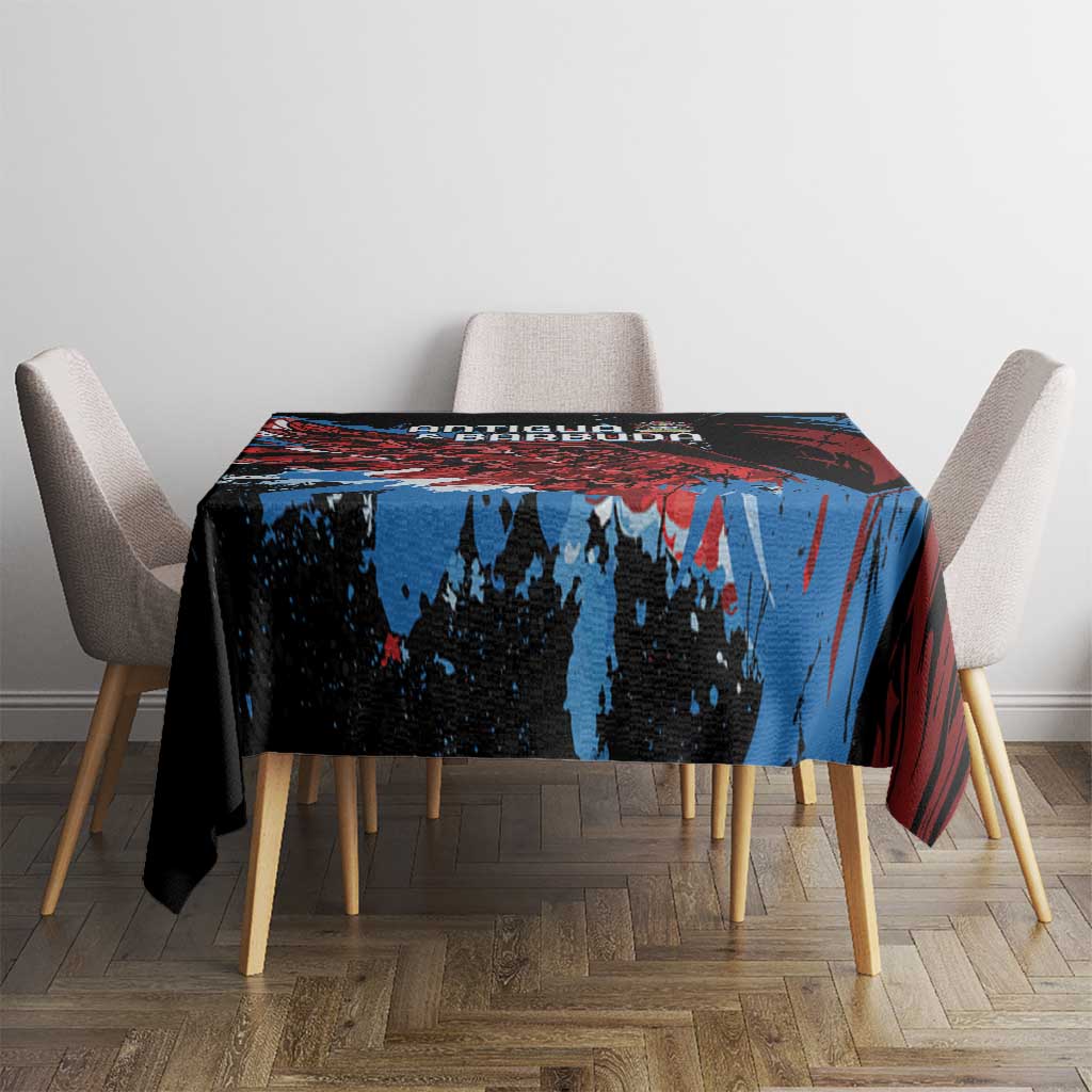 Antigua and Barbuda Cricket Tablecloth Falcons Wings - Take Off - Wonder Print Shop