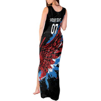 Antigua and Barbuda Cricket Custom Tank Maxi Dress Falcons Wings - Take Off - Wonder Print Shop