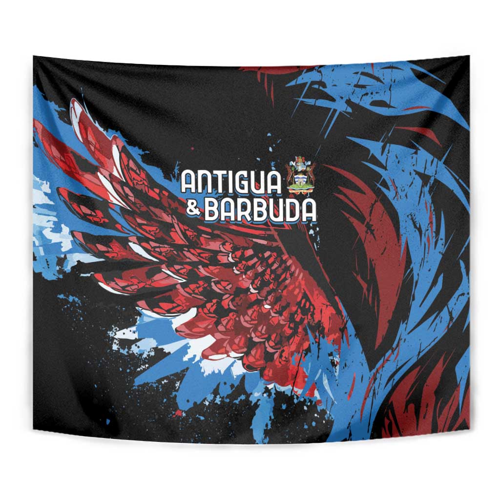 Antigua and Barbuda Cricket Tapestry Falcons Wings - Take Off - Wonder Print Shop