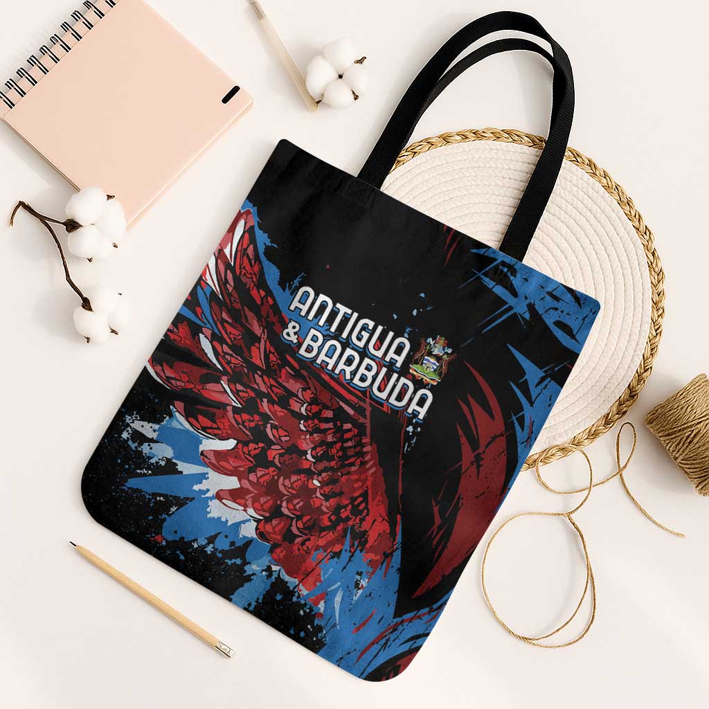 Antigua and Barbuda Cricket Tote Bag Falcons Wings - Take Off - Wonder Print Shop