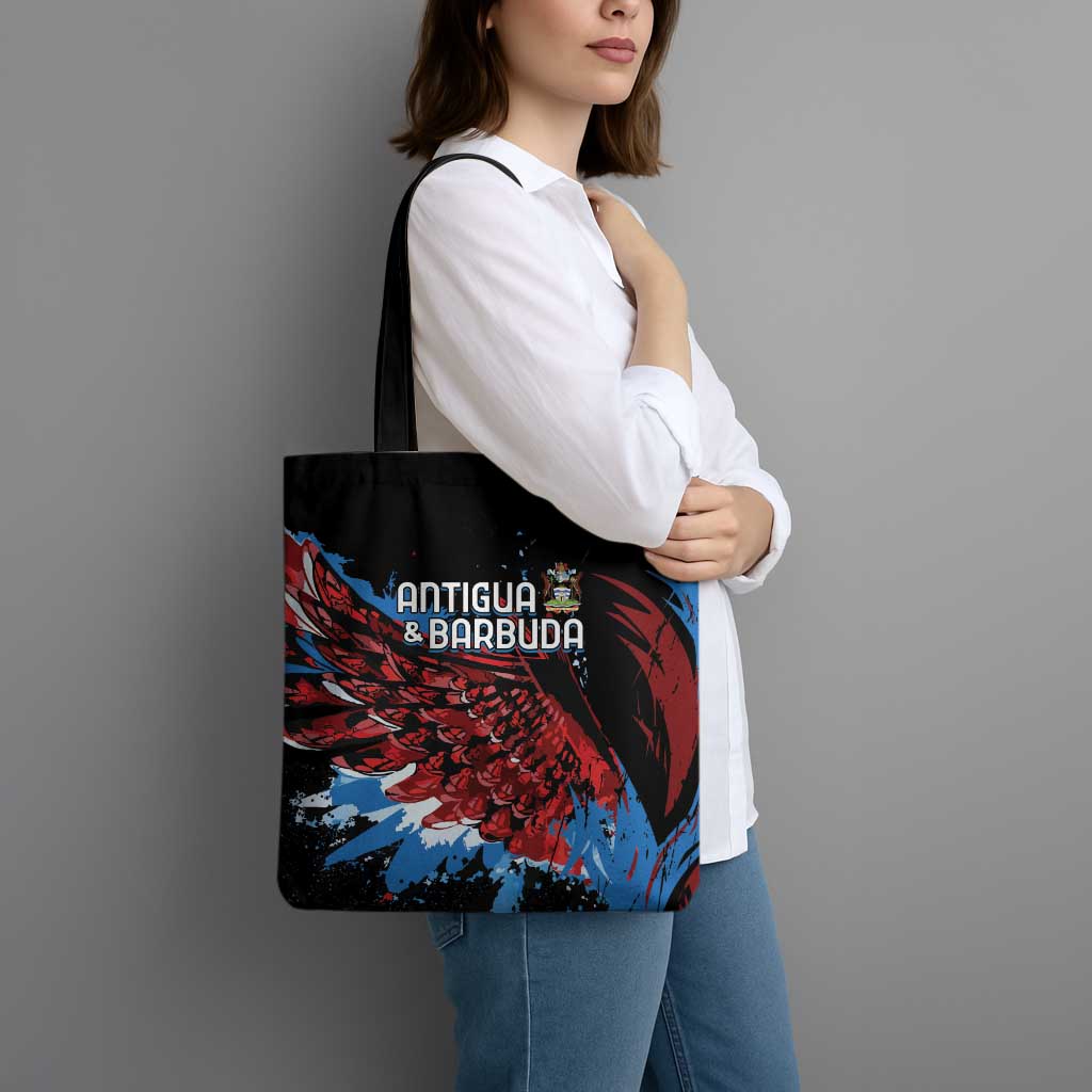 Antigua and Barbuda Cricket Tote Bag Falcons Wings - Take Off - Wonder Print Shop
