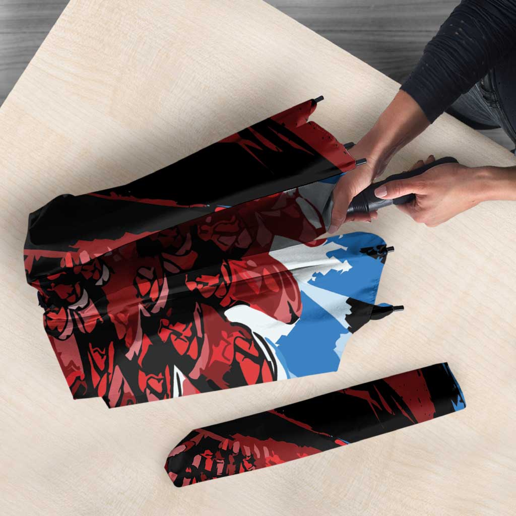 Antigua and Barbuda Cricket Umbrella Falcons Wings - Take Off - Wonder Print Shop