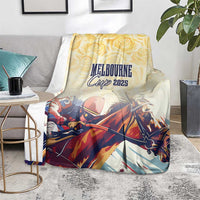 Melbourne Horse Racing Blanket Yellow Rose Champion - Wonder Print Shop