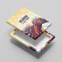 Melbourne Horse Racing Canvas Wall Art Yellow Rose Champion - Wonder Print Shop