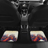 Melbourne Horse Racing Car Mats Yellow Rose Champion - Wonder Print Shop