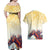 Melbourne Horse Racing Couples Matching Off Shoulder Maxi Dress and Hawaiian Shirt Yellow Rose Champion - Wonder Print Shop
