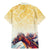 Melbourne Horse Racing Family Matching Mermaid Dress and Hawaiian Shirt Yellow Rose Champion - Wonder Print Shop