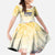 Melbourne Horse Racing Family Matching Off The Shoulder Long Sleeve Dress and Hawaiian Shirt Yellow Rose Champion - Wonder Print Shop