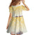 Melbourne Horse Racing Family Matching Off Shoulder Maxi Dress and Hawaiian Shirt Yellow Rose Champion - Wonder Print Shop