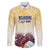 Melbourne Horse Racing Family Matching Puletasi and Hawaiian Shirt Yellow Rose Champion - Wonder Print Shop