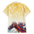 Melbourne Horse Racing Family Matching Summer Maxi Dress and Hawaiian Shirt Yellow Rose Champion - Wonder Print Shop