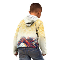 Melbourne Horse Racing Kid Hoodie Yellow Rose Champion - Wonder Print Shop