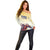 Melbourne Horse Racing Off Shoulder Sweater Yellow Rose Champion - Wonder Print Shop