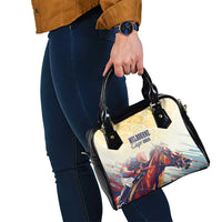 Melbourne Horse Racing Shoulder Handbag Yellow Rose Champion - Wonder Print Shop