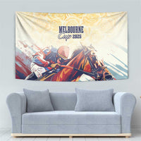 Melbourne Horse Racing Tapestry Yellow Rose Champion - Wonder Print Shop