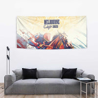 Melbourne Horse Racing Tapestry Yellow Rose Champion - Wonder Print Shop