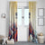 Melbourne Horse Racing Window Curtain Yellow Rose Champion - Wonder Print Shop