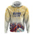 Melbourne Horse Racing Zip Hoodie Yellow Rose Champion - Wonder Print Shop