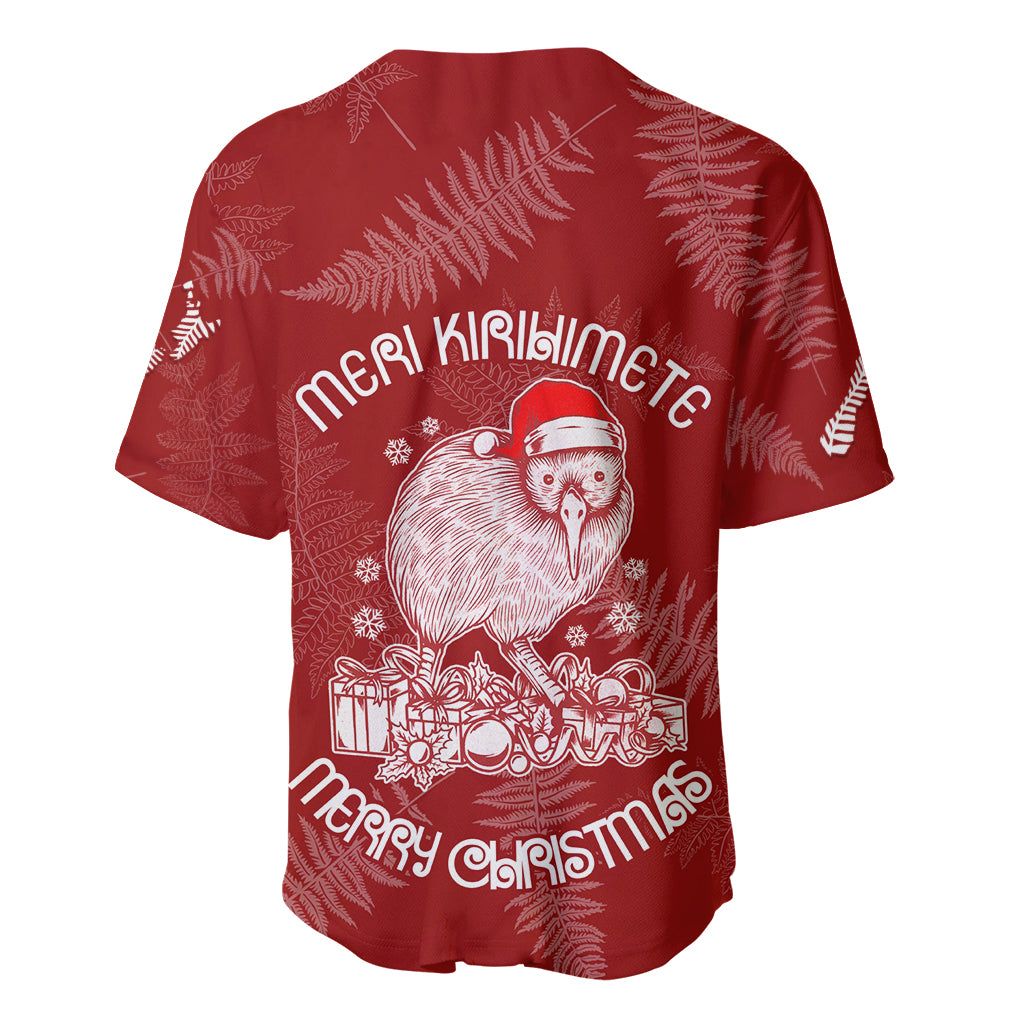 New Zealand Christmas Baseball Jersey Silver Fern Mix Kiwi Bird Ver01 LT7 - Wonder Print Shop
