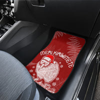 New Zealand Christmas Car Mats Silver Fern Mix Kiwi Bird Ver01 LT7 - Wonder Print Shop