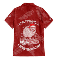 New Zealand Christmas Family Matching Mermaid Dress and Hawaiian Shirt Silver Fern Mix Kiwi Bird Ver01 LT7 - Wonder Print Shop