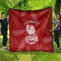 New Zealand Christmas Quilt Silver Fern Mix Kiwi Bird Ver01 - Wonder Print Shop