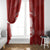 New Zealand Christmas Window Curtain Silver Fern Mix Kiwi Bird Ver01 - Wonder Print Shop