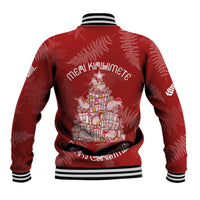 New Zealand Christmas Baseball Jacket Silver Fern Mix Kiwi Bird Ver02 LT7 - Wonder Print Shop