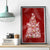 New Zealand Christmas Canvas Wall Art Silver Fern Mix Kiwi Bird Ver02 LT7 - Wonder Print Shop