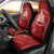 New Zealand Christmas Car Seat Cover Silver Fern Mix Kiwi Bird Ver02 LT7 - Wonder Print Shop