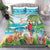 Aloha Hawaii Christmas Bedding Set It's 5 o'clock Somewhere LT7 - Wonder Print Shop