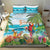 Aloha Hawaii Christmas Bedding Set It's 5 o'clock Somewhere LT7 - Wonder Print Shop