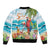 Aloha Hawaii Christmas Bomber Jacket It's 5 o'clock Somewhere LT7 - Wonder Print Shop