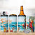 Aloha Hawaii Christmas 4 in 1 Can Cooler Tumbler It's 5 o'clock Somewhere LT7 - Wonder Print Shop