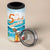 Aloha Hawaii Christmas 4 in 1 Can Cooler Tumbler It's 5 o'clock Somewhere LT7 - Wonder Print Shop