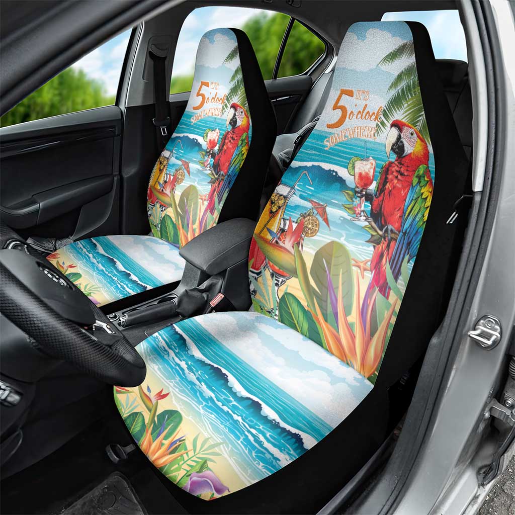 Aloha Hawaii Christmas Car Seat Cover It's 5 o'clock Somewhere LT7 - Wonder Print Shop