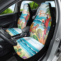 Aloha Hawaii Christmas Car Seat Cover It's 5 o'clock Somewhere LT7 - Wonder Print Shop