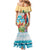 Aloha Hawaii Christmas Family Matching Mermaid Dress and Hawaiian Shirt It's 5 o'clock Somewhere LT7 - Wonder Print Shop