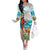 Aloha Hawaii Christmas Family Matching Off The Shoulder Long Sleeve Dress and Hawaiian Shirt It's 5 o'clock Somewhere - Wonder Print Shop