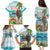 Aloha Hawaii Christmas Family Matching Puletasi and Hawaiian Shirt It's 5 o'clock Somewhere - Wonder Print Shop