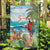 Aloha Hawaii Christmas Garden Flag It's 5 o'clock Somewhere - Wonder Print Shop