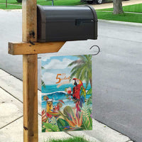 Aloha Hawaii Christmas Garden Flag It's 5 o'clock Somewhere - Wonder Print Shop